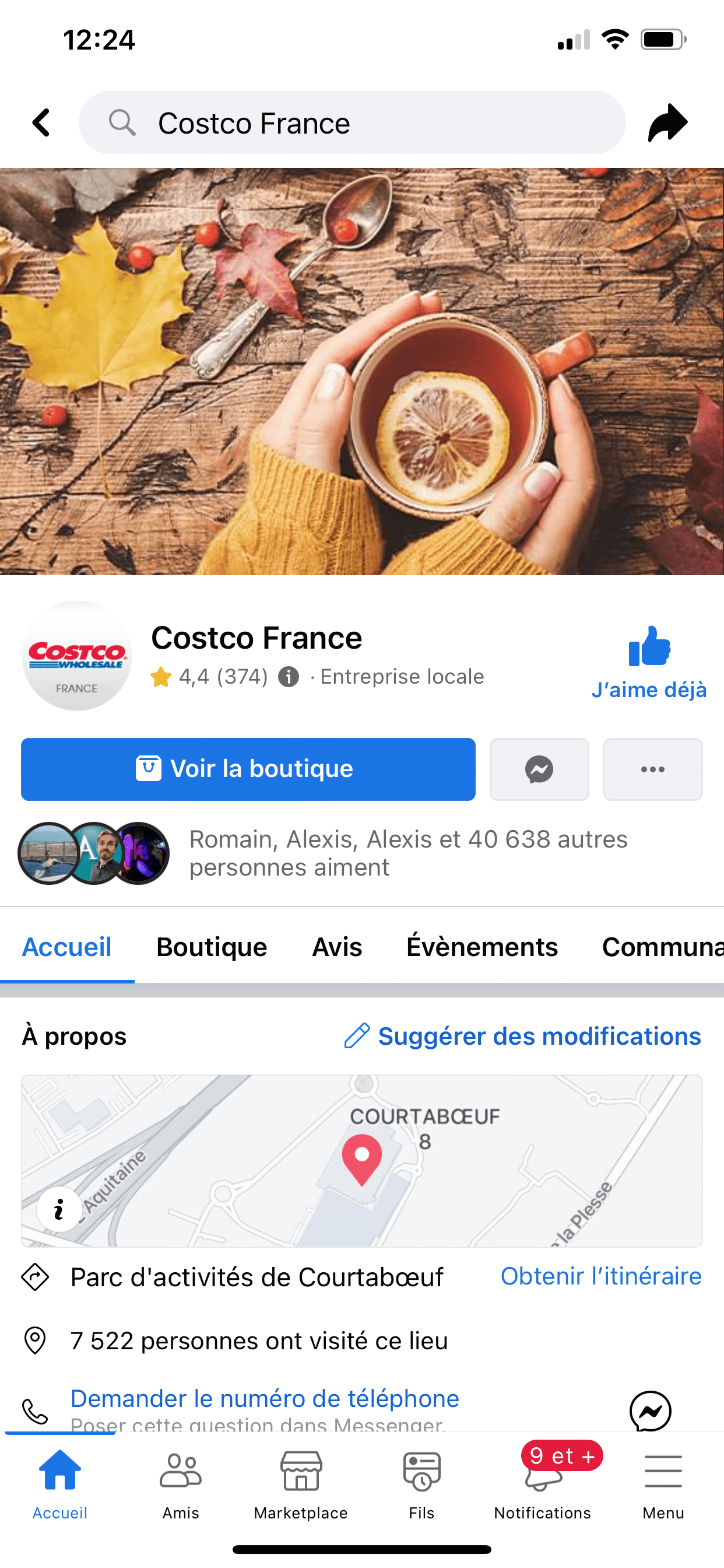 Community management Costco France