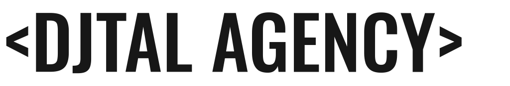 Logo Djtal Agency - spécialiste dans le domaine du digital création et refonte de sites web et landing page, référencement naturel, campagnes Google Ads, optimisation de fiche Google